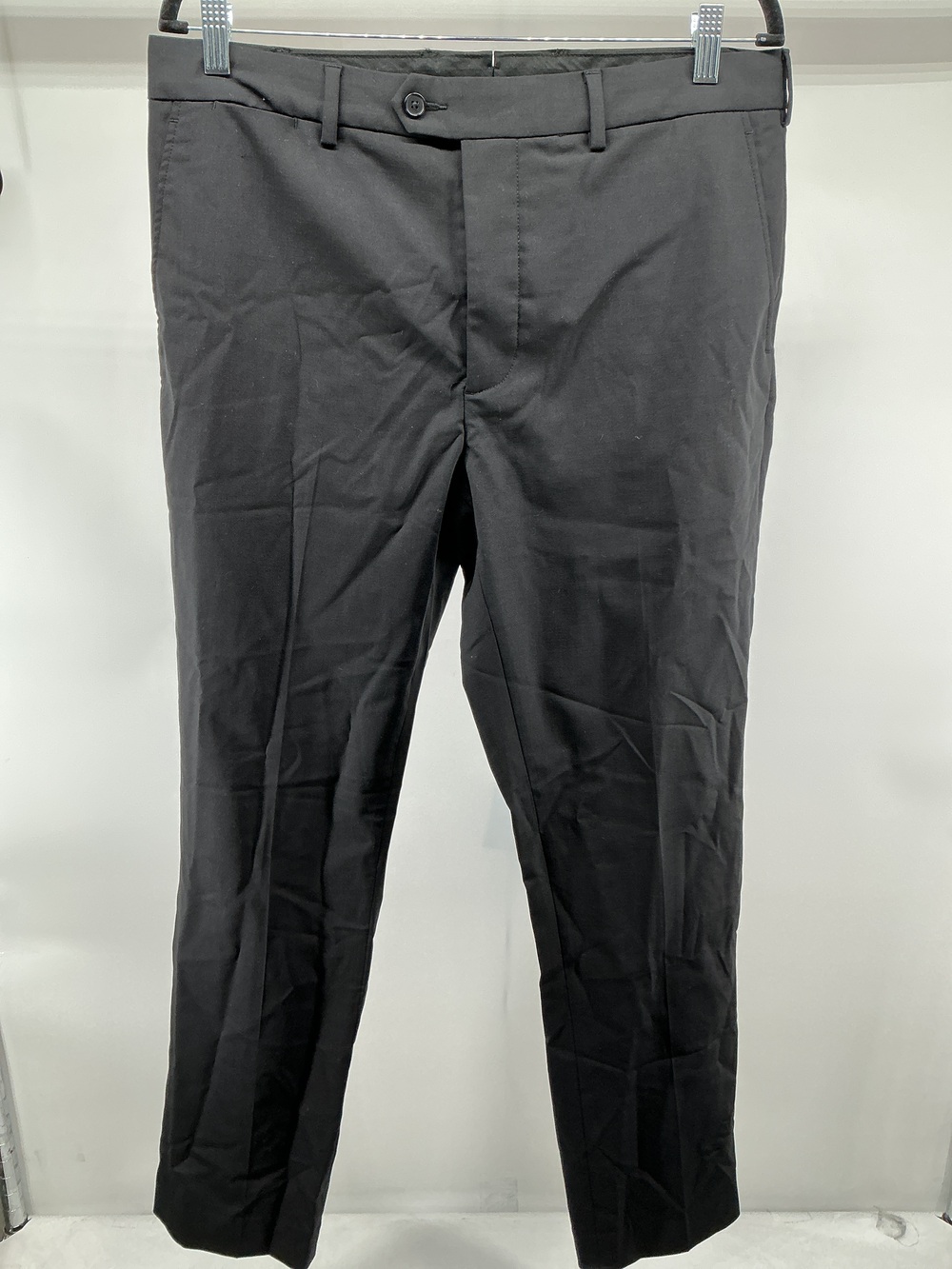 Stretch Wool Dress Pants - Slim Fit